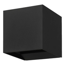 Eglo Calpino 3 væglampe i sort - udendørs